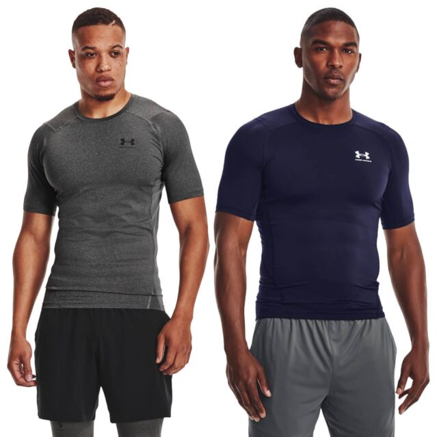 Under Armour Mens HeatGear Moisture Wicking Mesh Short Sleeve T-Shirt