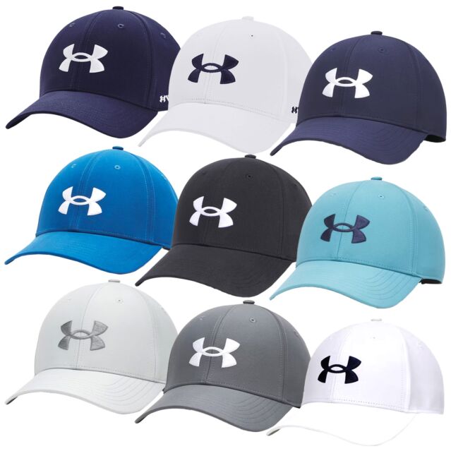 Under Armour Mens Golf96 Lightweight Woven Adjustable Baseball Cap