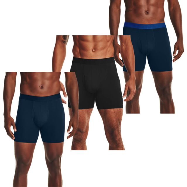 Under Armour Mens Tech Mesh 4-Way Stretch Moisture Wicking 2 Pack Boxers