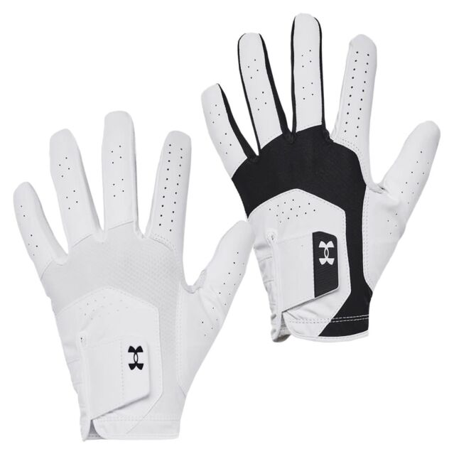 Under Armour Mens 2024 Iso-Chill Moisture Wicking Cabretta Leather Golf Glove