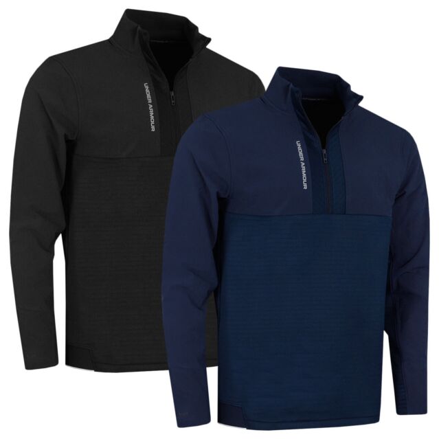 Under Armour Mens Storm Daytona Water Repellent 1/2 Zip Golf Sweater