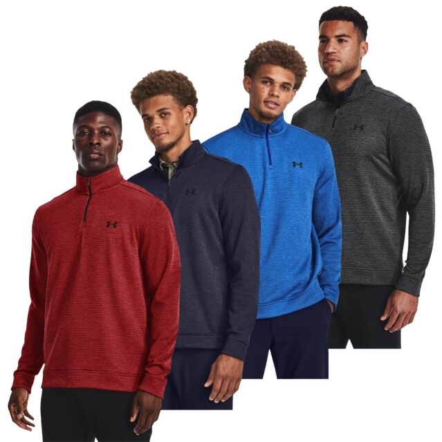 Under Armour UA Storm Fleece Half Zip Water Resistant Golf Sweater