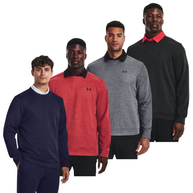 Under Armour UA Storm Fleece Crew Neck Stretch Golf Sweater