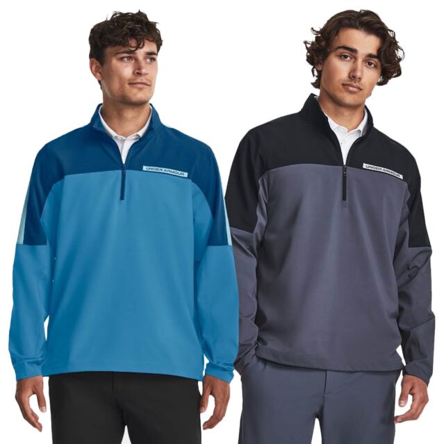 Under Armour UA Storm Windstrike Half Zip Windproof Golf Sweater