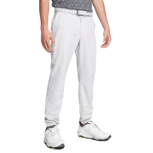 Under Armour Mens UA MatchPlay Jogger Style Cuffed Ankle Golf Trousers