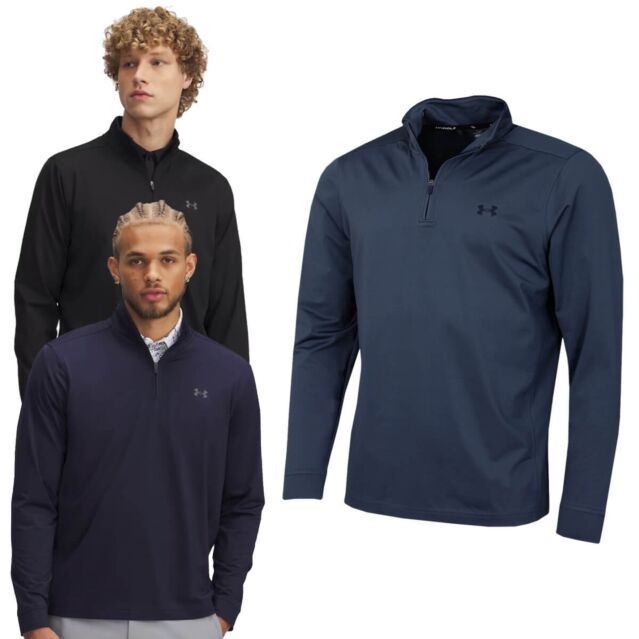 Under Armour Mens 2025 Soft Breathable Lightweight Drive 1/4 Zip Sweater