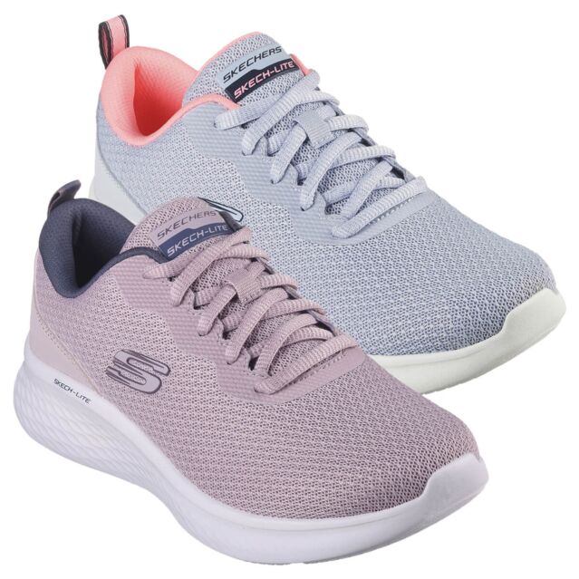 Skechers Womens Skech-Lite Pro Best Chance Memory Foam Vegan Trainers