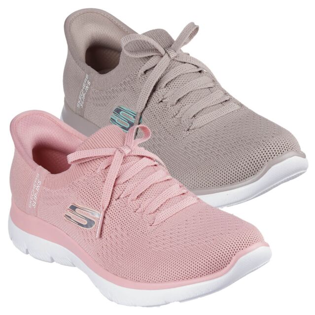 Skechers Womens 2025 Summits New Daily Vegan Stretch Fit Slip-Ins Trainers
