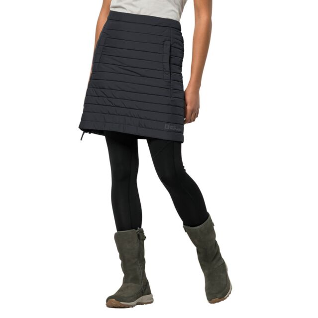 Jack Wolfskin Womens 2024 Iceguard Quilted Windproof Breathable Stretch Skirt