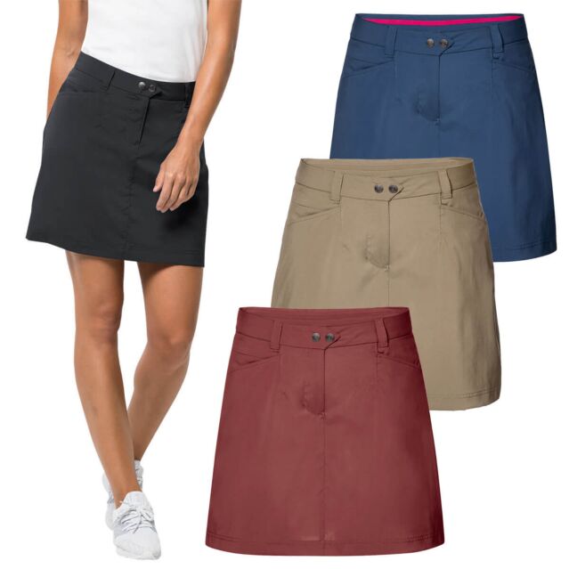 Jack Wolfskin Womens Sonora Skirt Shorts Moisture Wicking Stretch Skort