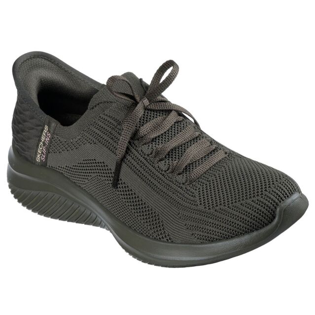 Skechers Womens 2025 Ulta Flex 3.0 Pure Color Slip-ins Memory Foam Trainers