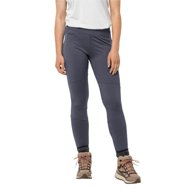Jack Wolfskin Womens Berntal Moisture Wicking Quick Drying Leggings
