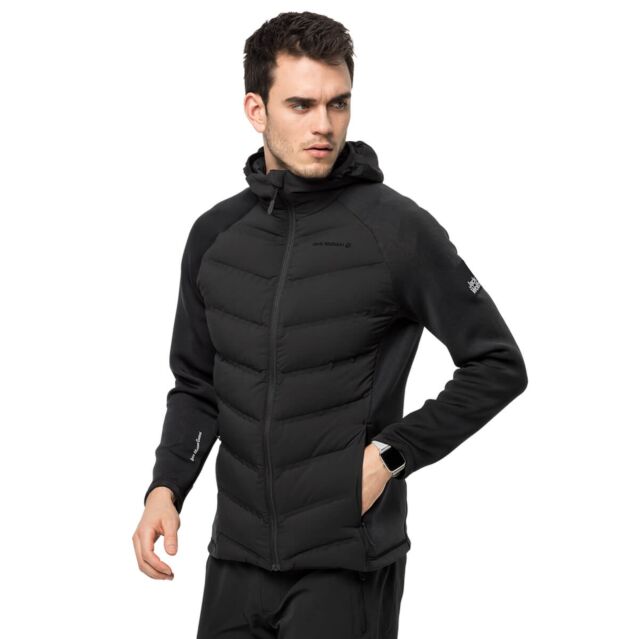 Jack Wolfskin Mens Tasman Hybrid Breathable Stretch Quick Dry Jacket