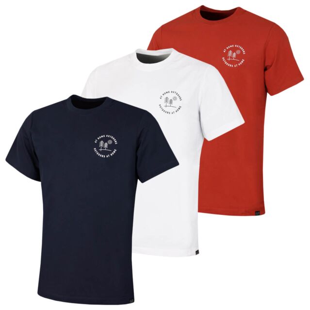 Jack Wolfskin Mens Freedom In Nature T Lightweight Organic T-Shirt
