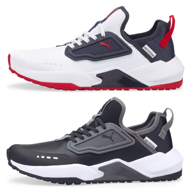 Puma Golf Mens GS.One Spikeless Chunky Comfort Branded Golf Shoes