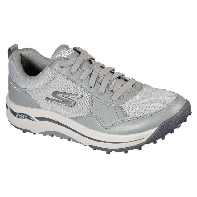 Skechers Mens Go Golf Arch Fit Line Up Golf Shoes - Grey - 8