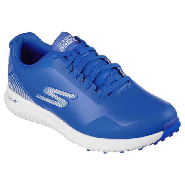 Skechers Mens Go Golf Max 2 Waterproof Light Spikeless Arch Fit Golf Shoes