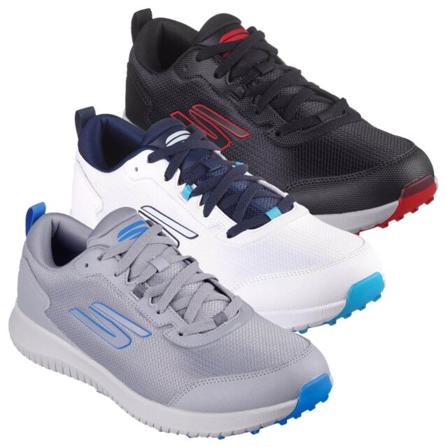 Skechers Mens 2024 Go Golf Max Fairway 4 Water Repellent Lightweight Golf Shoes