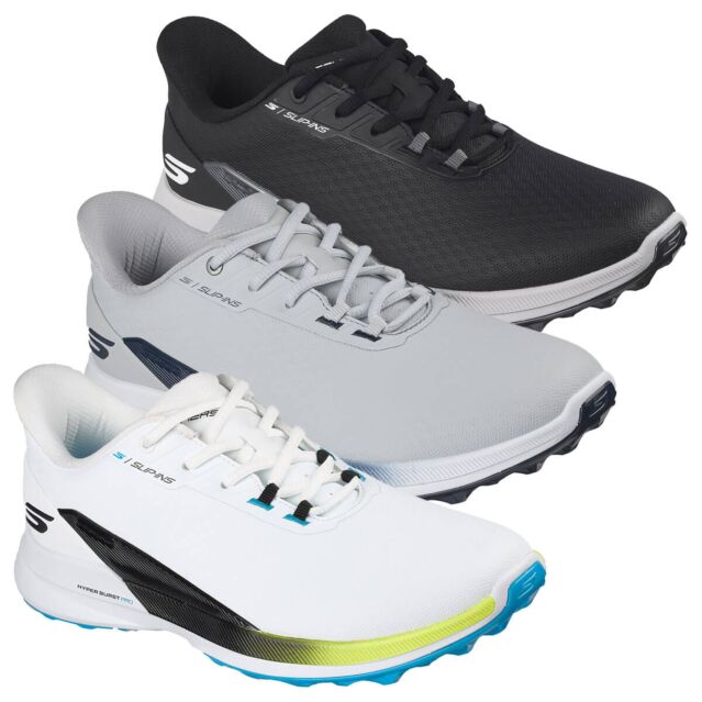 Skechers Mens Slips-ins Golf Waterproof Pure SL Spikeless Golf Shoes