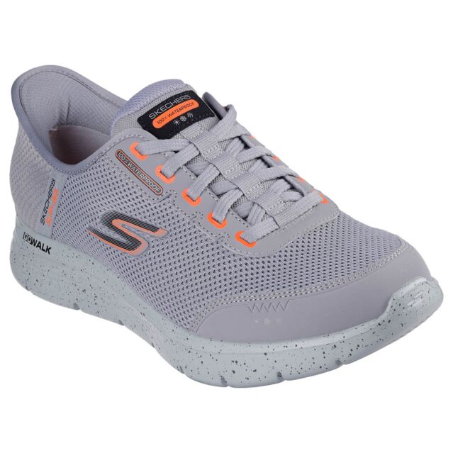 Skechers Mens GO WALK Flex 100 Waterproof Breathable Slip In Trainers