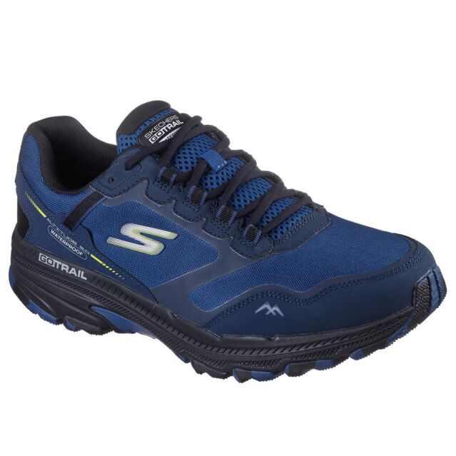 Skechers Mens 2025 Go Run Trail Altitude 2.0 Waterproof Air Cooled Trainers