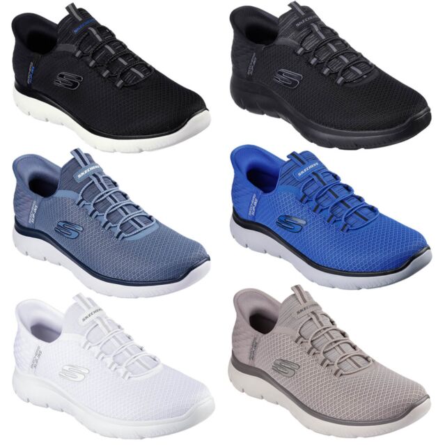 Skechers Mens 2025 Summits High Range Memory Foam Comfort Vegan Trainers