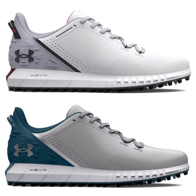 Under Armour Mens UA HOVR Drive Waterproof Wide Golf Shoes