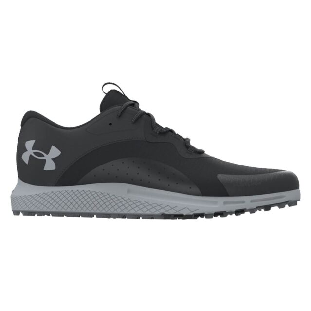 Under Armour Mens Charged Draw 2 Cushioned Spikeless Golf Shoes