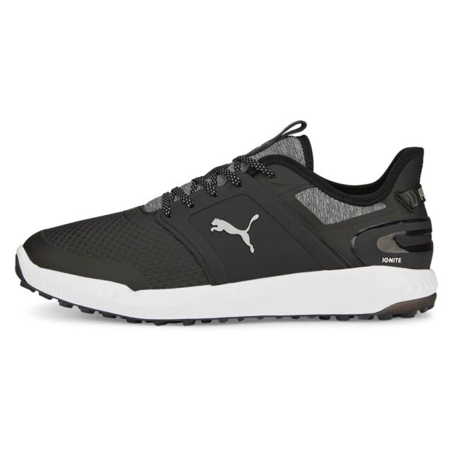 Puma Golf Mens IGNITE ELEVATE Spikeless Waterproof Golf Shoes