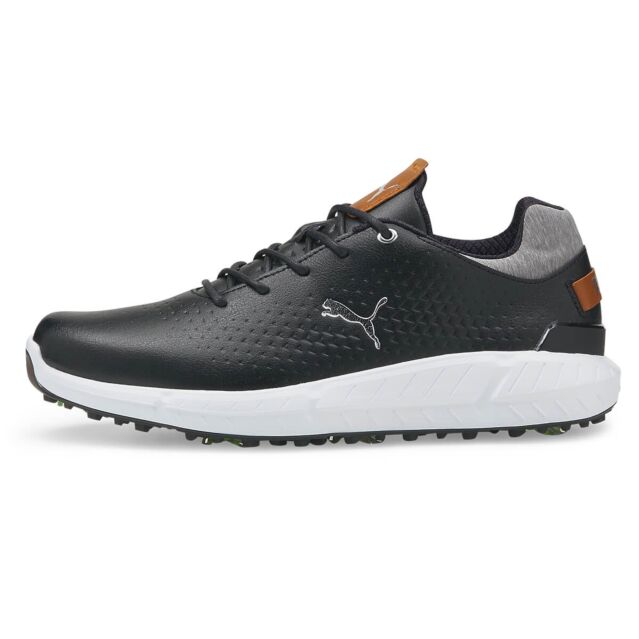 Puma Golf Mens IGNITE ARTICULATE Leather Soft Spiked Golf Shoes