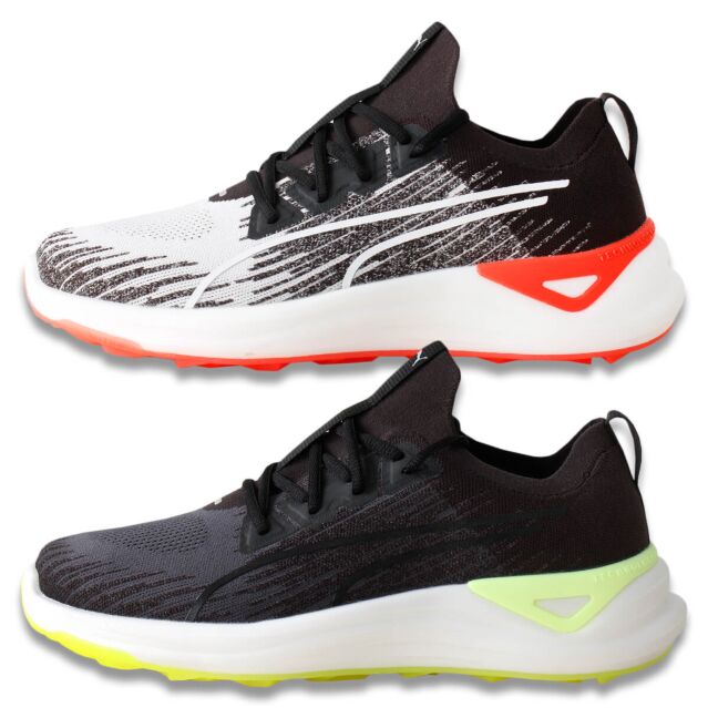 Puma Golf Mens Electrocat Waterproof Knitted Upper Nitro Foam Shoes