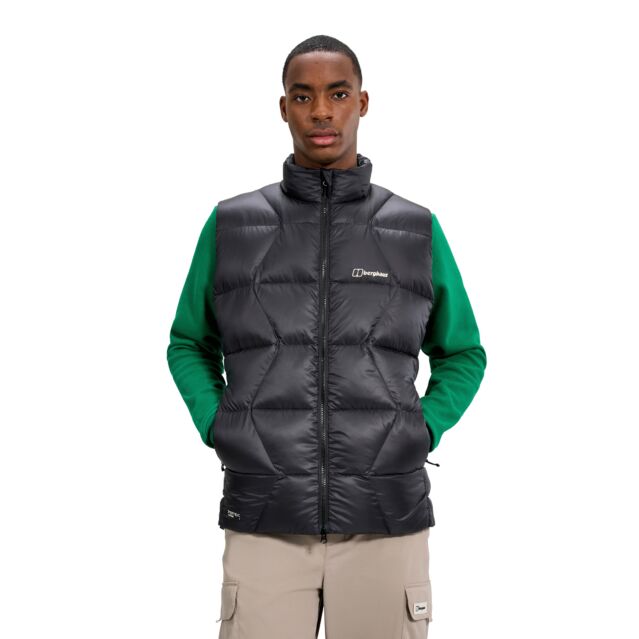 Berghaus Mens 2025 Explorer Down Water Resistant Pertex Quantum Insulated Gilet