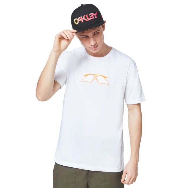 Oakley Mens Oakley Mumbo Short Sleeve Cotton Tee Graphic Design T-Shirt