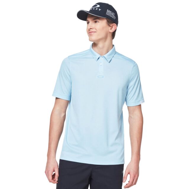 Oakley Mens Gravity 2.0 Breathable SS Golf Polo Shirt
