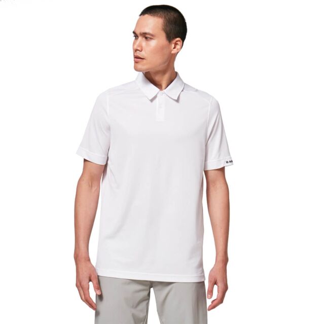 Oakley Mens Aero Ellipse 2.0 Wicking UV Protection Golf Polo Shirt