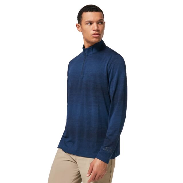 Oakley Mens Contender Moisture Wicking Half Zip Sweater