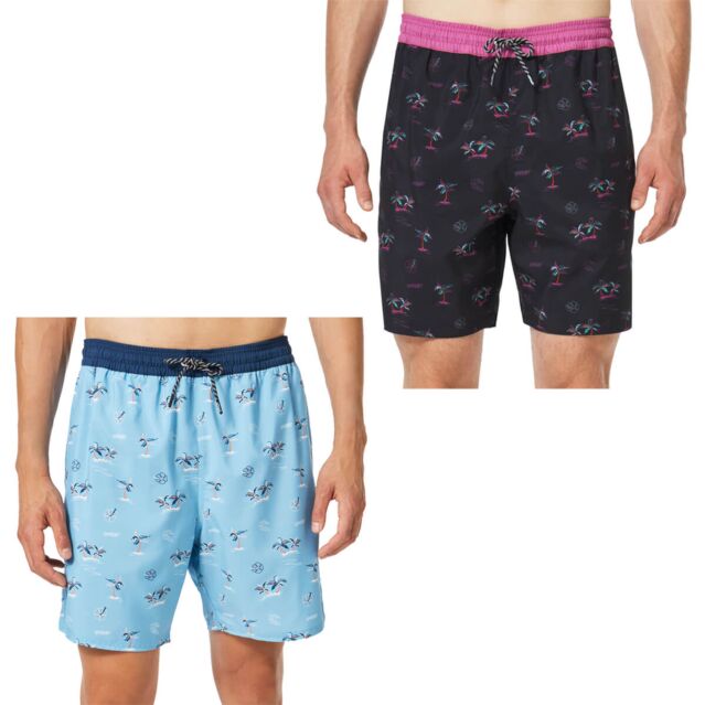 Oakley Mens Tropics B1B RC 18" Water Repellent Beach Shorts