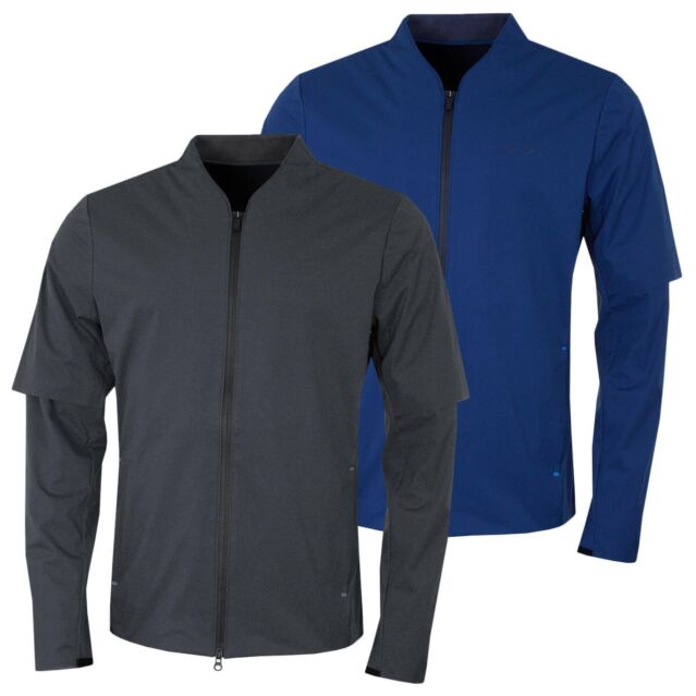 Oakley Mens Albatross Full Zip Rain Performance Fit Durable Fabric Jacket