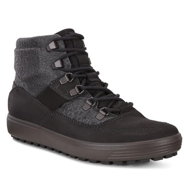 Ecco Womens Soft 7 Tred Ankle Boot Water Repellent Leather Trainers