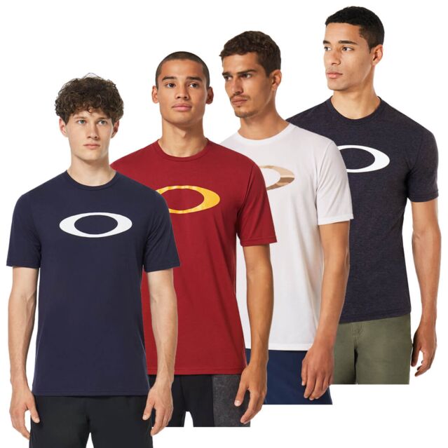 Oakley Mens O-Bold Ellipse Ohydrolix Moisture Wicking T-Shirt