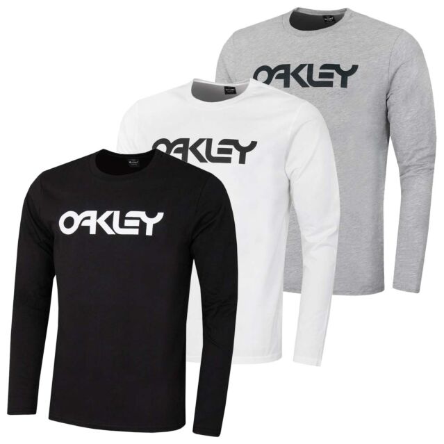Oakley Mens Mark II LS Tee Crew Neck Regular Fit T-Shirt