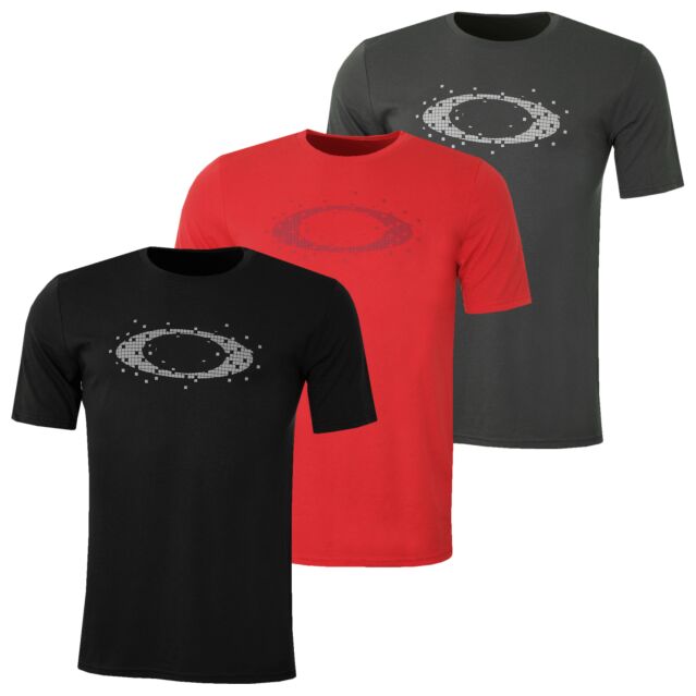 Oakley Mens Ellipse  Dots  Tee Lightweight Breathable T-Shirt