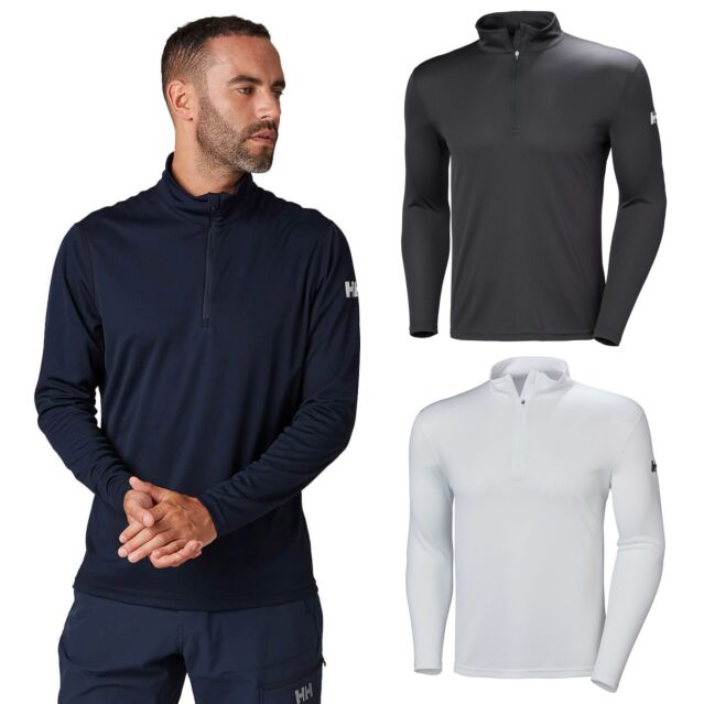 Helly Hansen Mens HH Tech 1/2 Zip Quick Dry Wicking Pullover