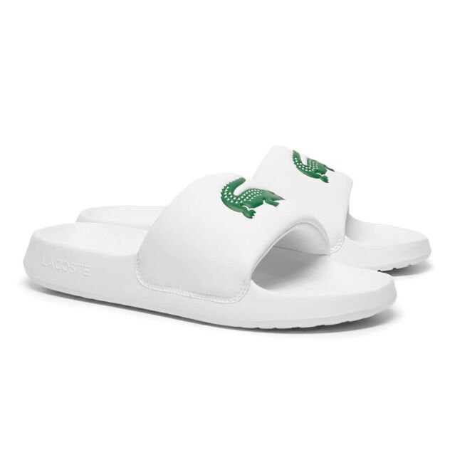 Lacoste Mens 2025 Serve Slide 1.0 Flip Flops Cushioned Sandals