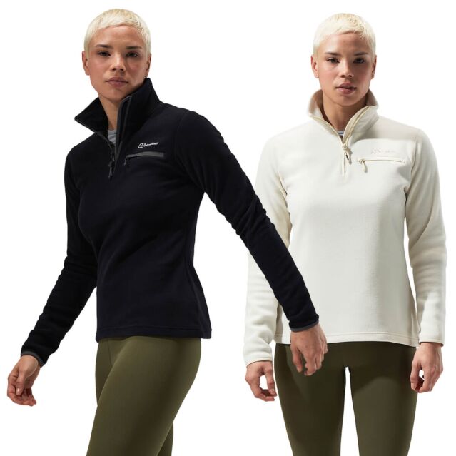 Berghaus Womens 2024 Prism 2.0 Micro Half Zip Warm Recycled Fleece Jacket