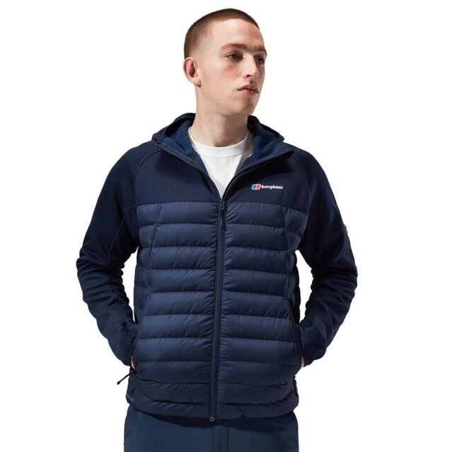 Berghaus Urban Pravitale Hybrid Durable Hooded Bluesign Jacket