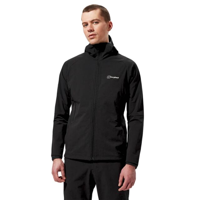 Berghaus Mens Skelbo 4-Way Stretch PFC-free DWR Coated Hooded Jacket
