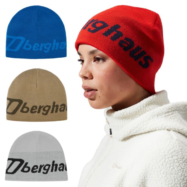 Berghaus Blocks Reversible Jacquard Knit Classic Beanie Hat