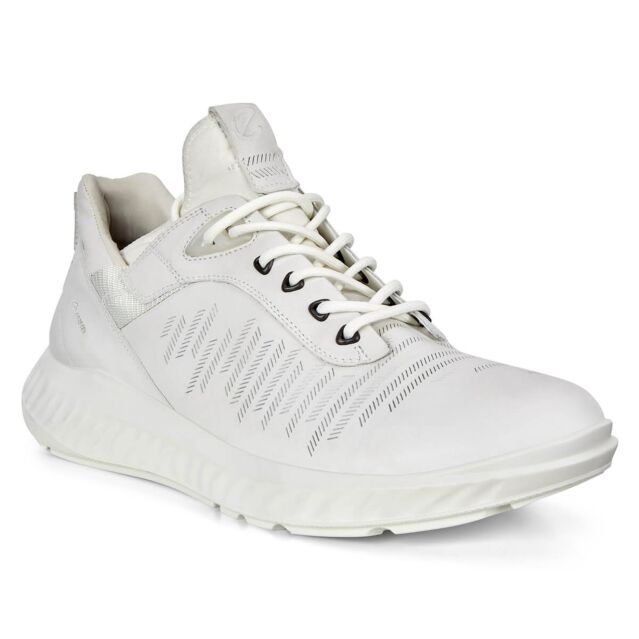 Ecco Mens St1 Lite M Leather Gore-Tex Lightweight Cushioned Trainers