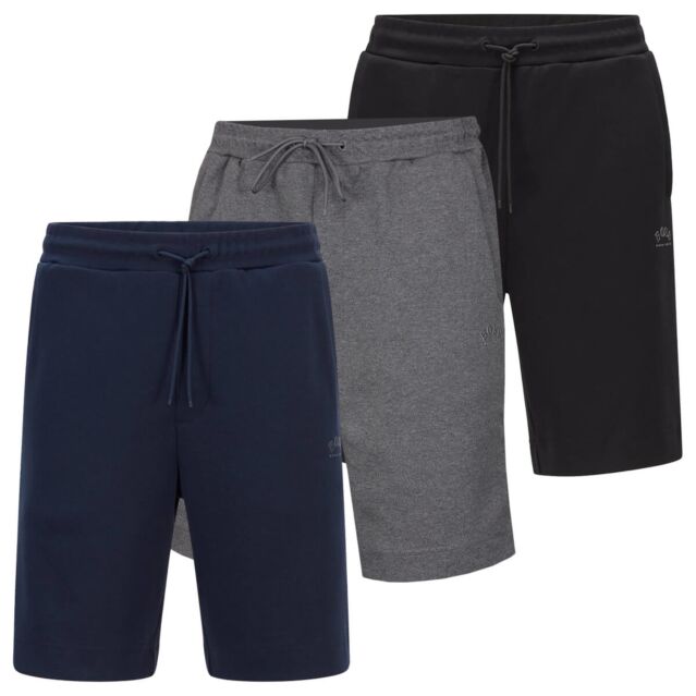 Mens hugo boss jersey shorts discount